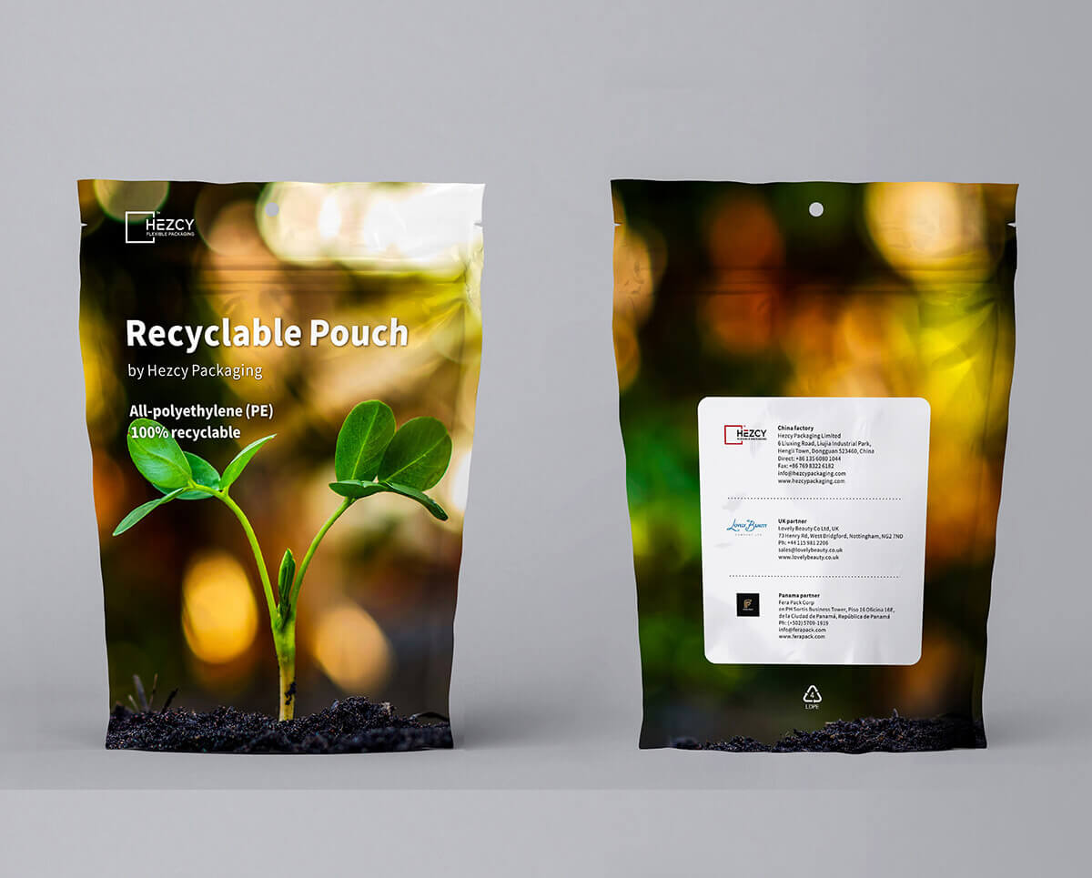Recyclable Spout Pouches