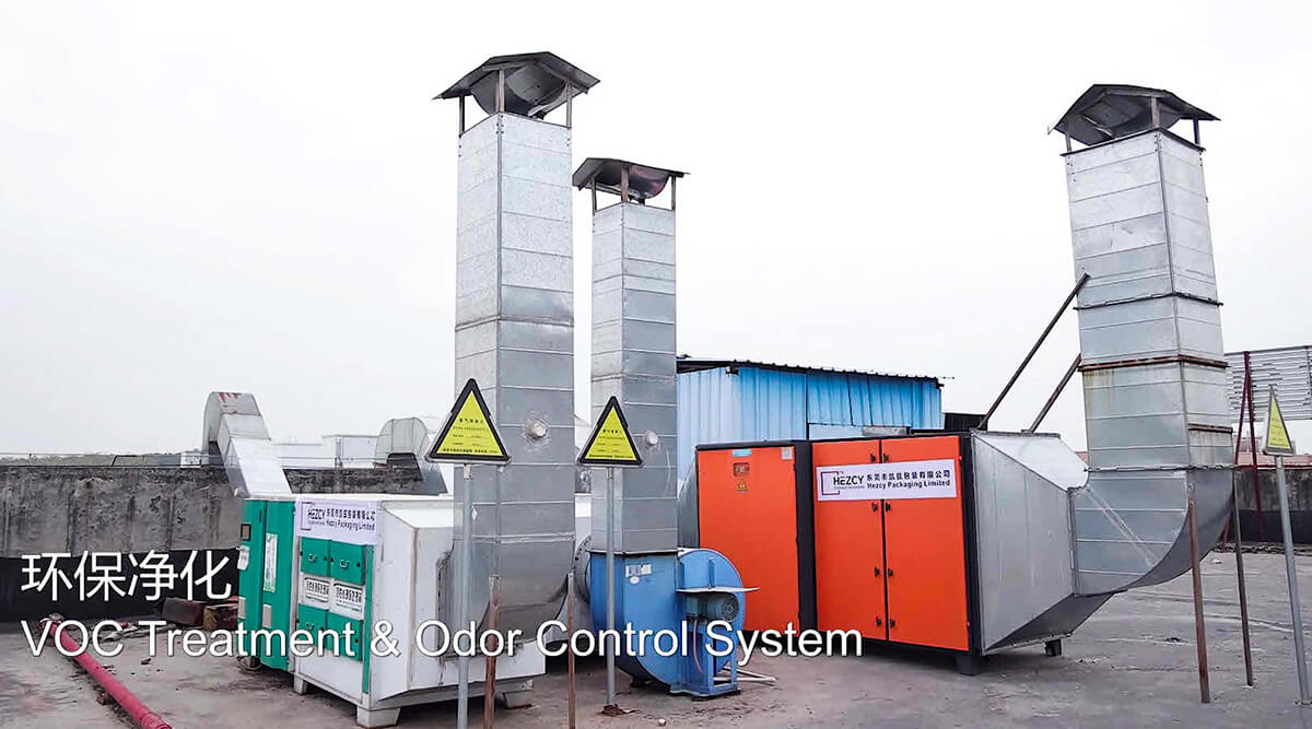 VOC Treatment & Odor Control System